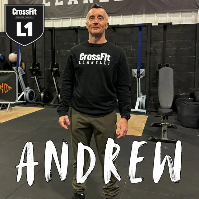 Andrew, CrossFit Level 1 coach