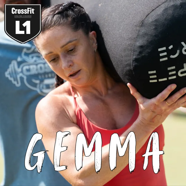 Gemma, CrossFit Level 1 coach