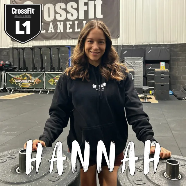 Hannah, CrossFit Level 1 coach